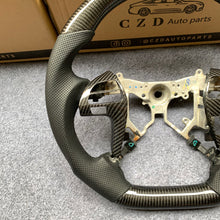 Load image into Gallery viewer, czd auto parts carbon fiber steering wheel for Toyota Highlander with perforated leather