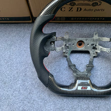 Load image into Gallery viewer, CZD Autoparts For Honda 9th gen Civic/SI 2012-2015 carbon fiber steering wheel SI badge bottom