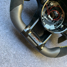 Load image into Gallery viewer, CZD auto parts for Mercedes Benz AMG A35 W177 GT C190 C43 W205 C63S W205 CLA35 C118 2019-2021 carbon fiber steering wheel with matte carbon fiber