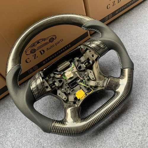 CZD auto parts For Honda Inspire carbon fiber steering wheel with button switch covers