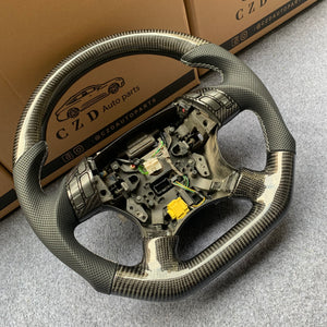 CZD auto parts For Honda Inspire carbon fiber steering wheel with button switch covers