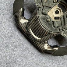 Load image into Gallery viewer, CZD auto parts for TOYOTA SUPRA A90 A91 MK5 2020-2021 carbon fiber steering wheel with black alcantara leather side