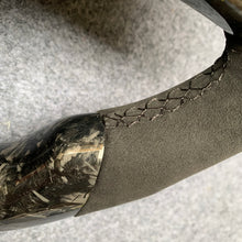 Load image into Gallery viewer, CZD auto parts for Jeep Wrangler 2011-2017 carbon fiber steering wheel  with forged carbon fiber &amp; alcantara leather side