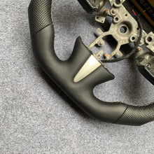 Load image into Gallery viewer, czd auto parts carbon fiber steering wheel for Infiniti Q50 with perforated leather