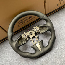 Load image into Gallery viewer, czd auto parts carbon fiber steering wheel for Infiniti Q50 with perforated leather