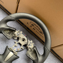 Load image into Gallery viewer, czd auto parts carbon fiber steering wheel for Infiniti Q50 with perforated leather