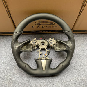czd auto parts carbon fiber steering wheel for Infiniti Q50 with perforated leather