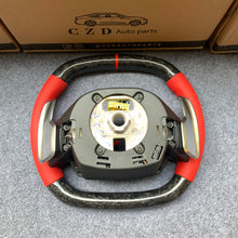 Load image into Gallery viewer, CZD auto parts for Chevrolet Corvette C8 2020+ carbon fiber steering wheel with forged carbon