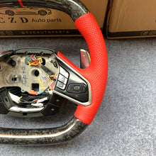 Load image into Gallery viewer, CZD auto parts for Chevrolet Corvette C8 2020+ carbon fiber steering wheel with forged carbon