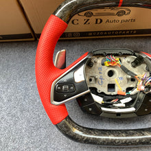Load image into Gallery viewer, CZD auto parts for Chevrolet Corvette C8 2020+ carbon fiber steering wheel with forged carbon