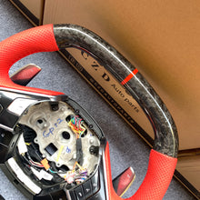Load image into Gallery viewer, CZD auto parts for Chevrolet Corvette C8 2020+ carbon fiber steering wheel with forged carbon