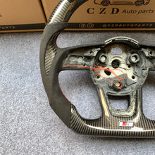 Load image into Gallery viewer, CZD auto parts carbon fiber steering wheel for Audi A1 (8X) Sportback with thumbgrips