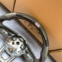 Load image into Gallery viewer, CZD auto parts carbon fiber steering wheel for Audi A1 (8X) Sportback with thumbgrips