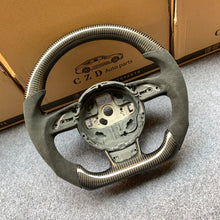 Load image into Gallery viewer, CZD auto parts for S7 (G8) carbon fiber steering wheel with alcantara leather side