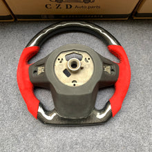 Load image into Gallery viewer, CZD auto parts for TOYOTA SUPRA A90 A91 MK5 2020-2021 carbon fiber steering wheel with carbon thumb
