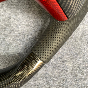 CZD Tesla Model 3 2017/2018/2019/2020 carbon fiber steering wheel WITH YOKE