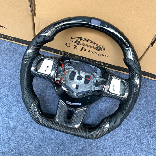 CZD auto parts carbon fiber steering wheel for Dodge Durango 2011-2014