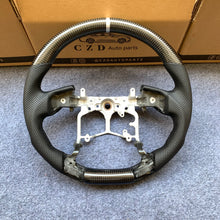 Load image into Gallery viewer, CZD Autoparts For Toyota 4 ruuner SR SR5 2010-2021 carbon fiber steering wheel gloss carbon fiber top&amp;bottom