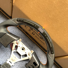 Load image into Gallery viewer, CZD auto parts for Z33 carbon fiber steering wheel with LED Top