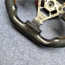 Load image into Gallery viewer, CZD auto parts for Z33 carbon fiber steering wheel with LED Top