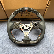 Load image into Gallery viewer, CZD auto parts for Nissan 350Z 2002-2009 carbon fiber steering wheel with LED Top