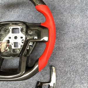 CZD Auto Parts carbon fiber steering wheel for Ford F-750 2021