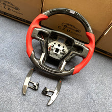 Load image into Gallery viewer, CZD Auto Parts carbon fiber steering wheel for Ford F-750 2021