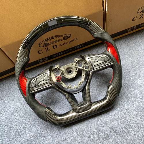 czd auto parts carbon fiber steering wheel for Nissan Qashqai 2018