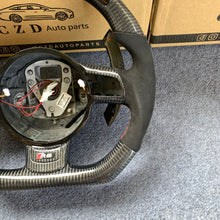 Load image into Gallery viewer, CZD auto parts for Audi TT RS (8J) 2009-2014 carbon fiber steering wheel with alcantara