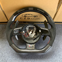 Load image into Gallery viewer, CZD auto parts for Audi RS 6 (C6) Avant 2008-2010 carbon fiber steering wheel with alcantara