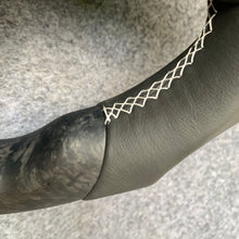 Load image into Gallery viewer, CZD auto parts for Tesla Model 3 2017-2020 carbon fiber steering wheel with smooth leather side