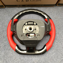 Load image into Gallery viewer, CZD auto parts For2009-2014 Acura TSX  carbon fiber steering wheel with red leather