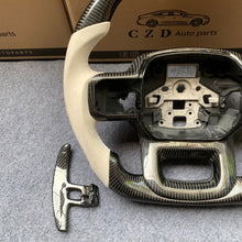 Load image into Gallery viewer, CZD auto parts for FORD EXPEDITION 2022 carbon fiber steering wheel with paddle shifter
