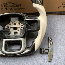 Load image into Gallery viewer, CZD auto parts for FORD EXPEDITION 2022 carbon fiber steering wheel with paddle shifter