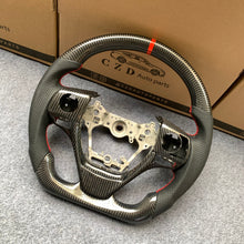 Load image into Gallery viewer, czd auto parts carbon fiber steering wheel for Corolla 2014-2017 with red stripe
