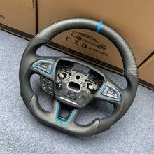 Load image into Gallery viewer, CZD auto parts for Ford EcoSport 2017-2021 carbon fiber steering wheel with matte carbon