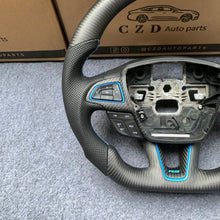 Load image into Gallery viewer, CZD auto parts for Ford Focus RS ST 2015-2018 carbon fiber steering wheel with matte carbon