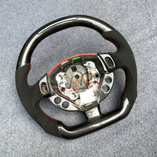 Load image into Gallery viewer, CZD auto parts carbon fiber steering wheel for Maserati Quattroporte 2005-2020 with black alcantara