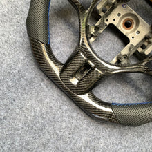 Load image into Gallery viewer, CZD auto parts for Mitsubishi Lancer Evolution Evo 10 carbon fiber steering wheel with carbon trim