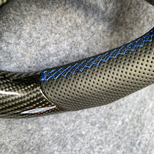 Load image into Gallery viewer, CZD auto parts for Mitsubishi Lancer Evolution Evo 10 carbon fiber steering wheel with carbon trim