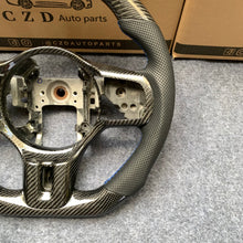 Load image into Gallery viewer, CZD auto parts for Mitsubishi Lancer Evolution Evo 10 carbon fiber steering wheel with carbon trim
