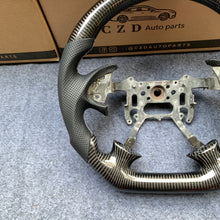 Load image into Gallery viewer, CZD Autoparts For Acura 2004-06 TL/TL Type R carbon fiber steering wheel gloss carbon fiber top&amp;bottom