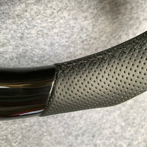 czd auto parts carbon fiber steering wheel for Toyota IQ with white stripe