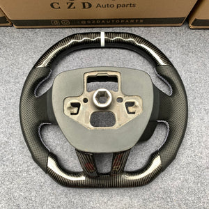 CZD Autoparts for Ford Focus mk3 2015-2018 carbon fiber steering wheel