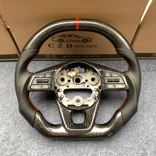 Load image into Gallery viewer, CZD auto parts carbon fiber steering wheel for Kia K5 GT GT-Line Sedan 2021-2022 with flat top