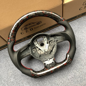 CZD Autoparts for Audi R8 TT 2008-2015 carbon fiber steering wheel