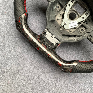 CZD Autoparts for Audi R8 TT 2008-2015 carbon fiber steering wheel