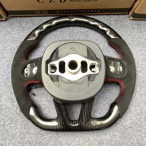 CZD 2015-2023 Dodge Challenger carbon fiber steering wheel