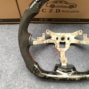 CZD Autoparts for Chevrolet Corvette C6 Z06 2006-2011 carbon fiber steering wheel LED