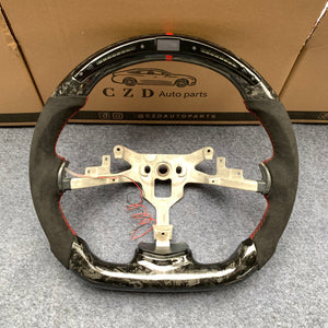 CZD Autoparts for Chevrolet Corvette C6 Z06 2006-2011 carbon fiber steering wheel LED